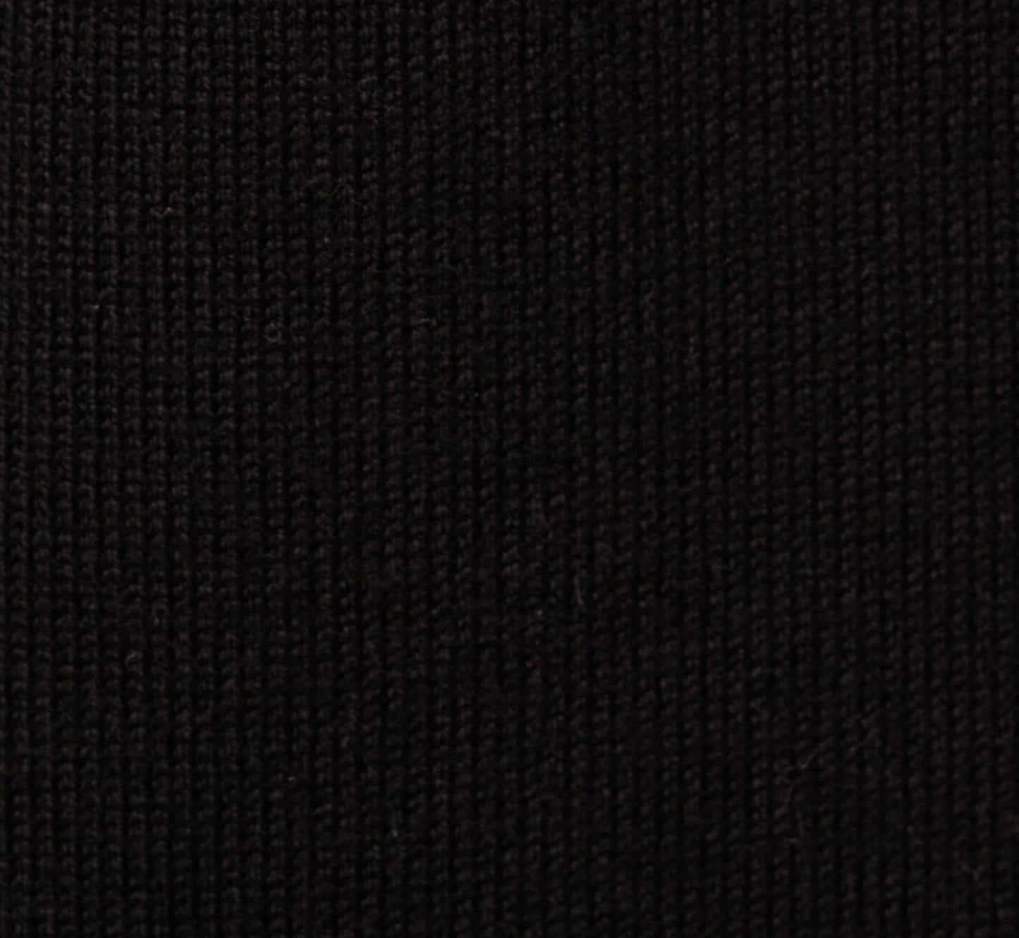 Short Sleeve Pearly Tie Neck Knit Top In Black