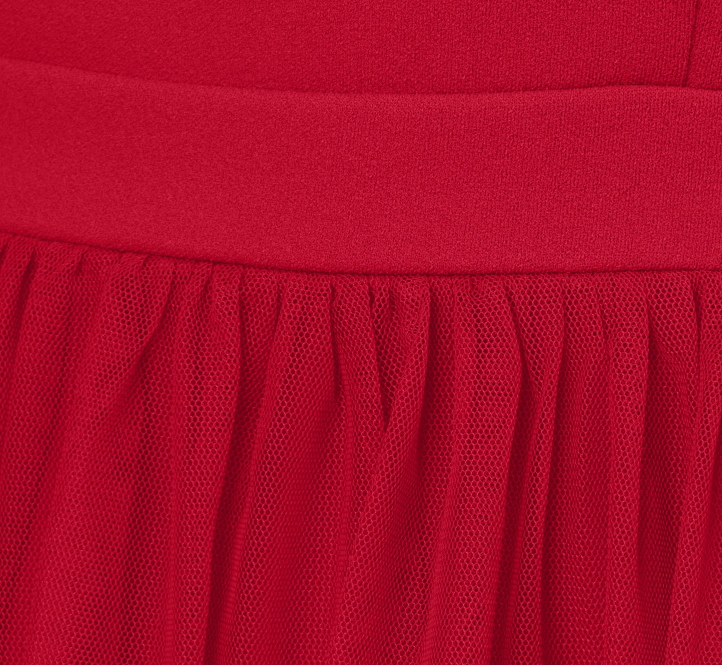 Sleeveless Midi Dress With Square Neck And Tiered Skirt In Matador Red