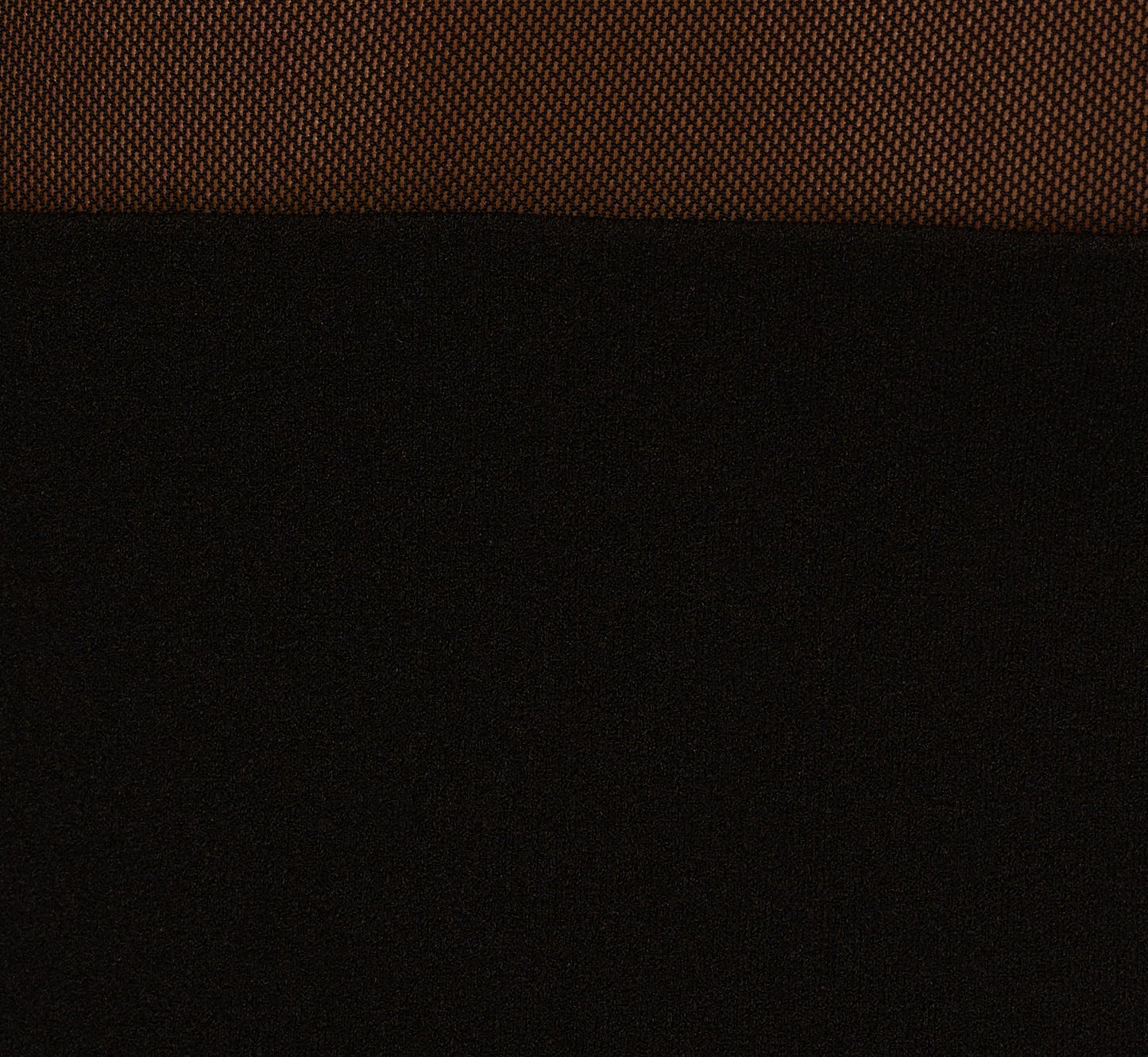 Long Sleeve Knit Crepe Mesh Illusion Column Dress In Black