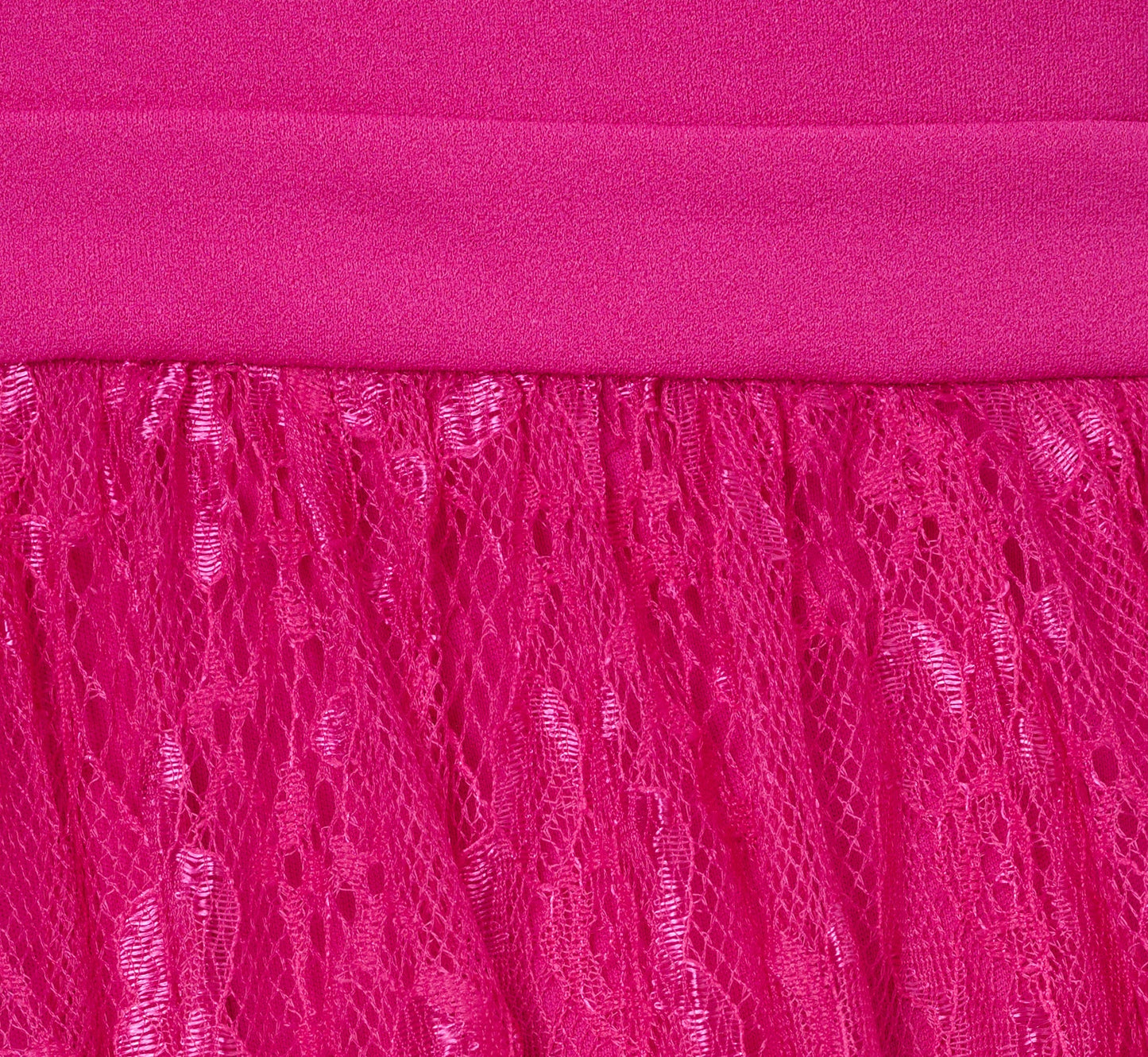 Sleeveless Square Neck Tiered Lace Midi Dress In Electric Passion