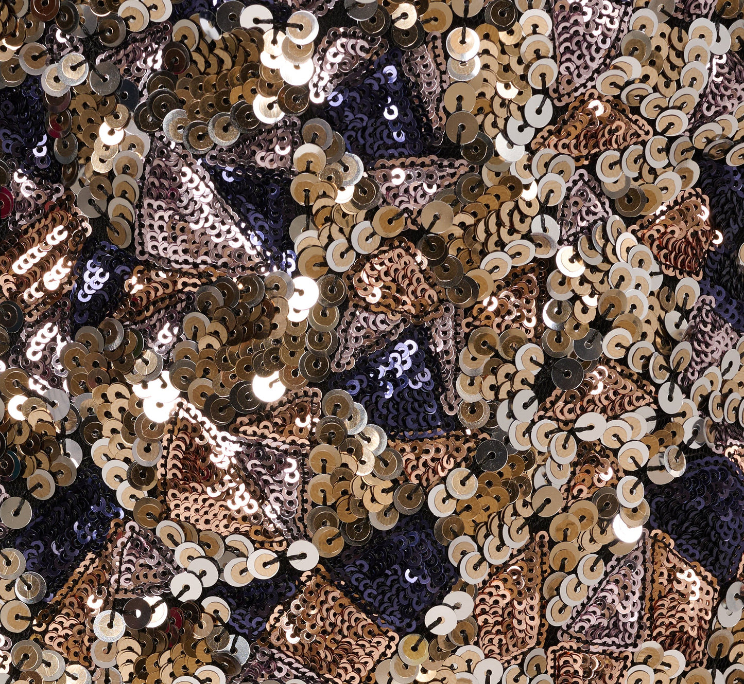 Strapless Sequin Midi Sheath Dress In Multi