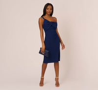 Navy Sateen