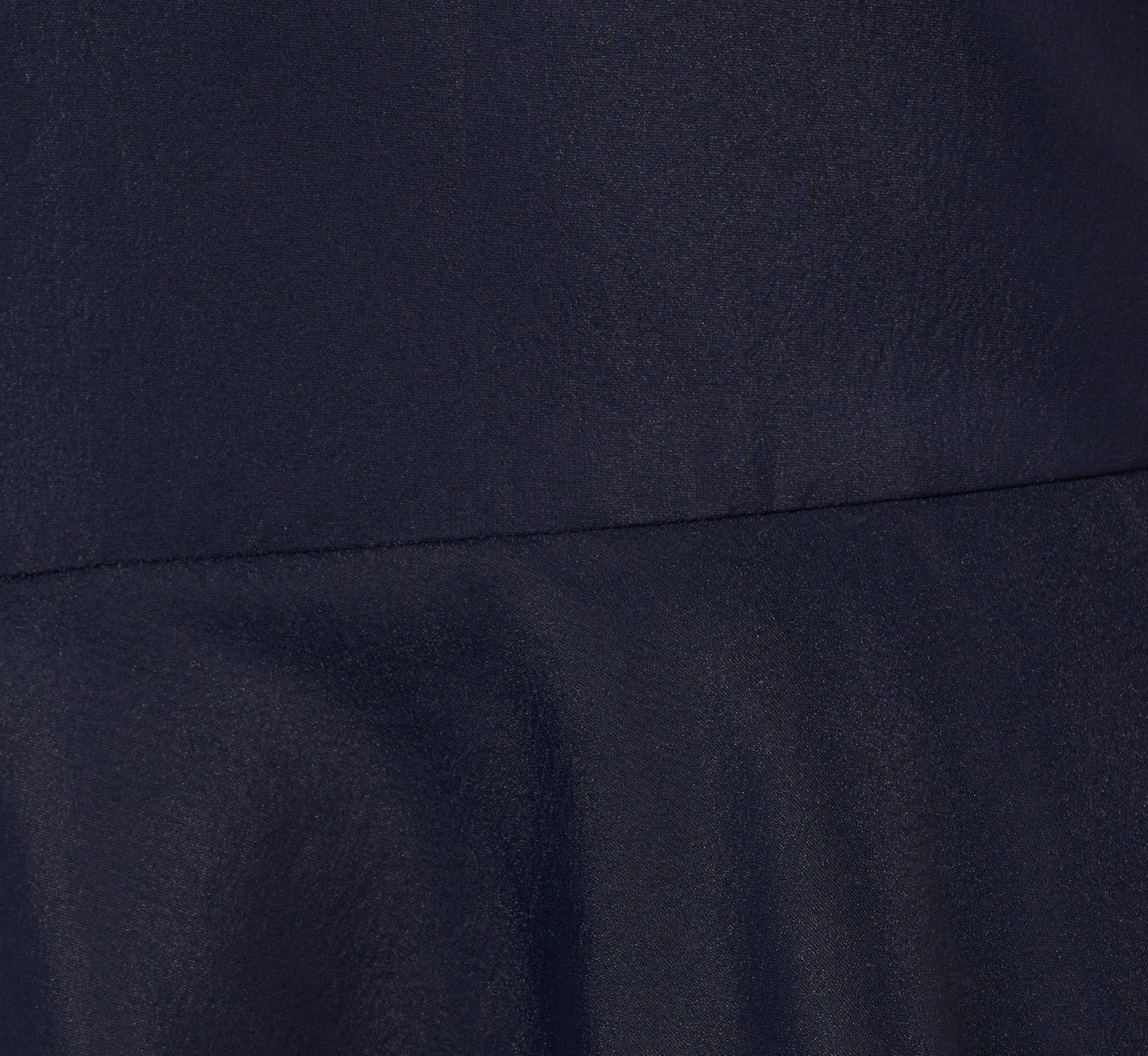 Lace Organza Halter Ballgown In Navy