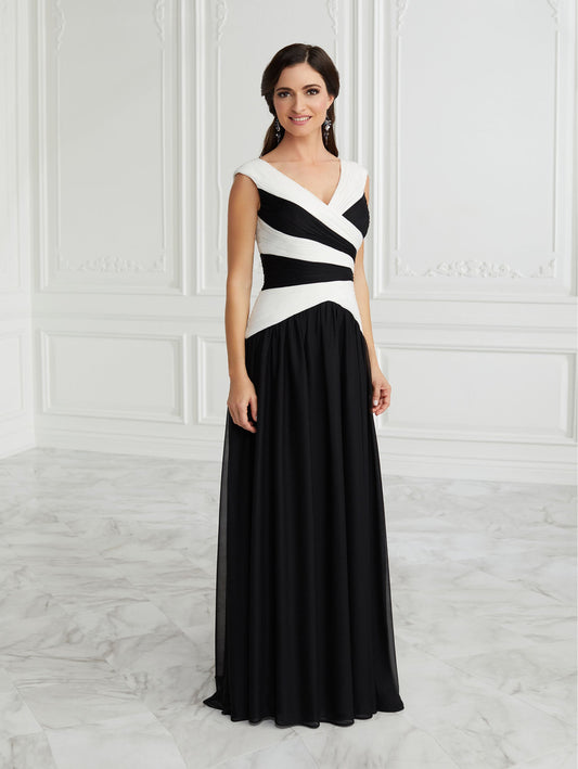 Chiffon A-Line Gown