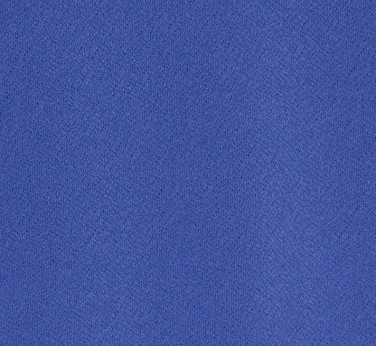 V-Neck Top With Pleated Flutter Sleeves In Amparo Blue