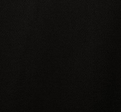 Three Quarter Sleeve Collared Twofer Sweater In Black Ivory