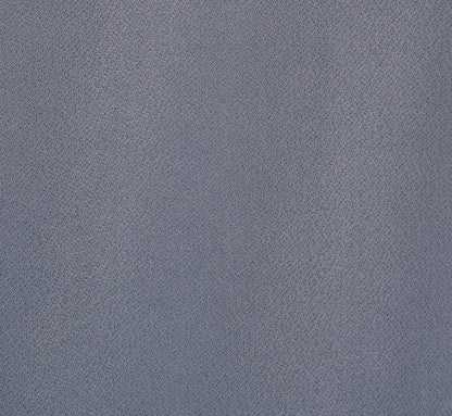 Three Quarter Sleeve Collared Twofer Sweater In Dusty Blue Ivory