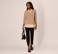 Cocoa W/ Cocoa Light Stripe