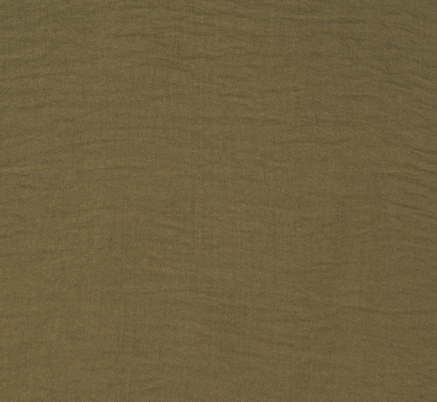 Ruffle Sleeve V Neck Satin Top In Olivine