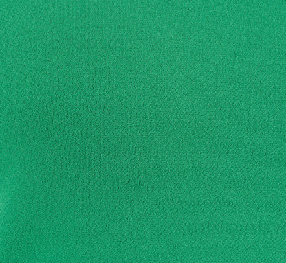 Double Flutter Sleeve Top With Pleated Details In Jelly Bean