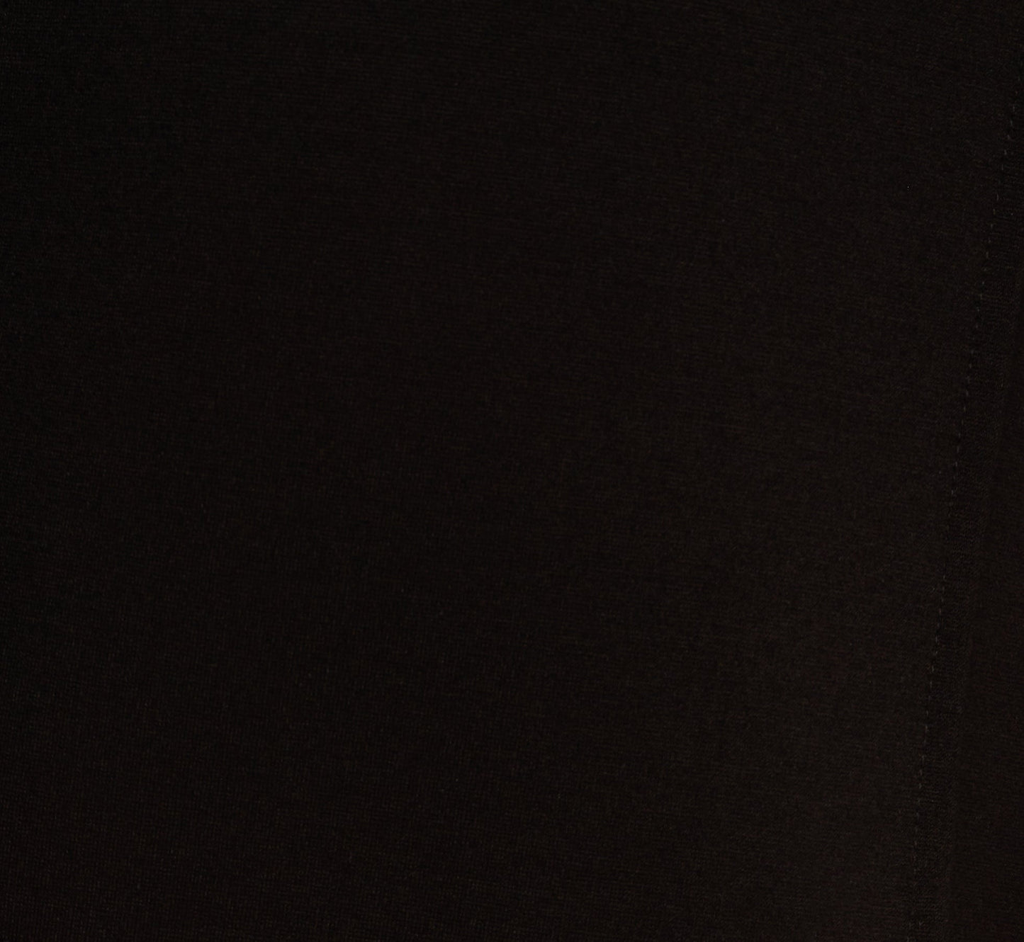 Ponte Knit Wide Leg Cargo Pant In Black