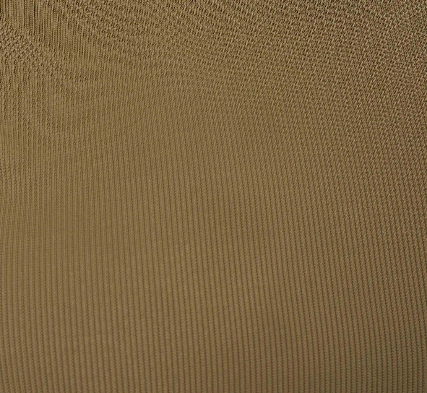 Flutter Sleeve Rib Knit Top In Army Green