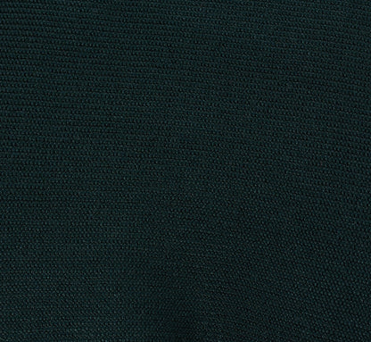 Long Sleeve Laced Raglan Sweater In Forest Teal