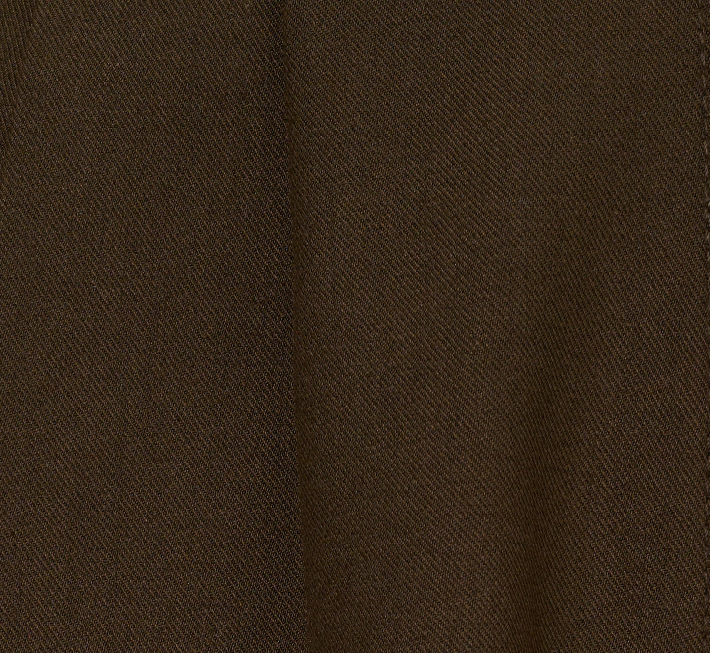 Wide Leg Pleated Trouser In Military Green