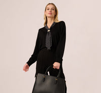 Black W/ Black/Cream Dot