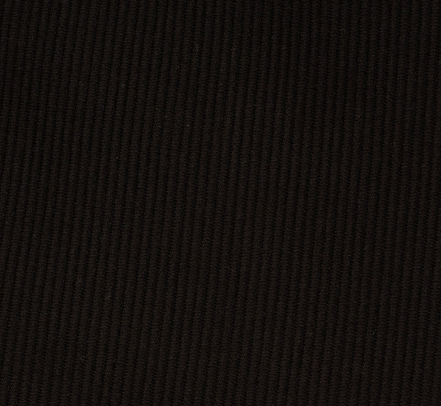 Wide Leg Rib Knit Cropped Pant In Black