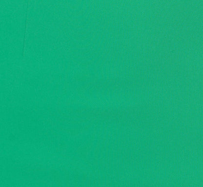 Stretch Crepe Popover Midi Dress With Fringe Hem In Summer Green