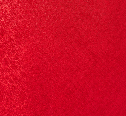 Foil Woven Halter Midi Dress In Red