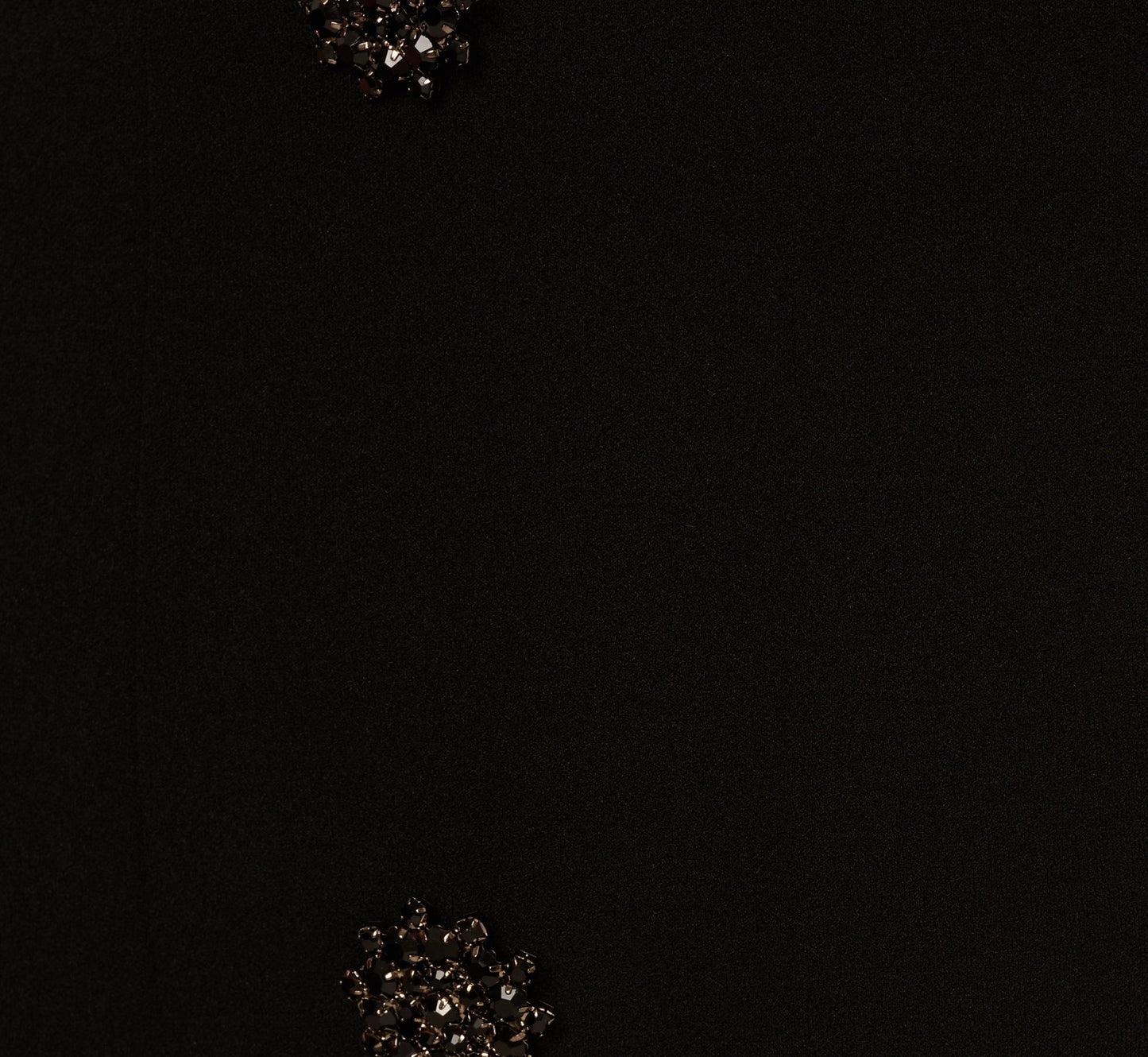 Strapless Knit Crepe Blazer Midi Dress In Black