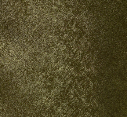 Sleeveless Bias Cut Foil Cowl Gown In Dark Olive