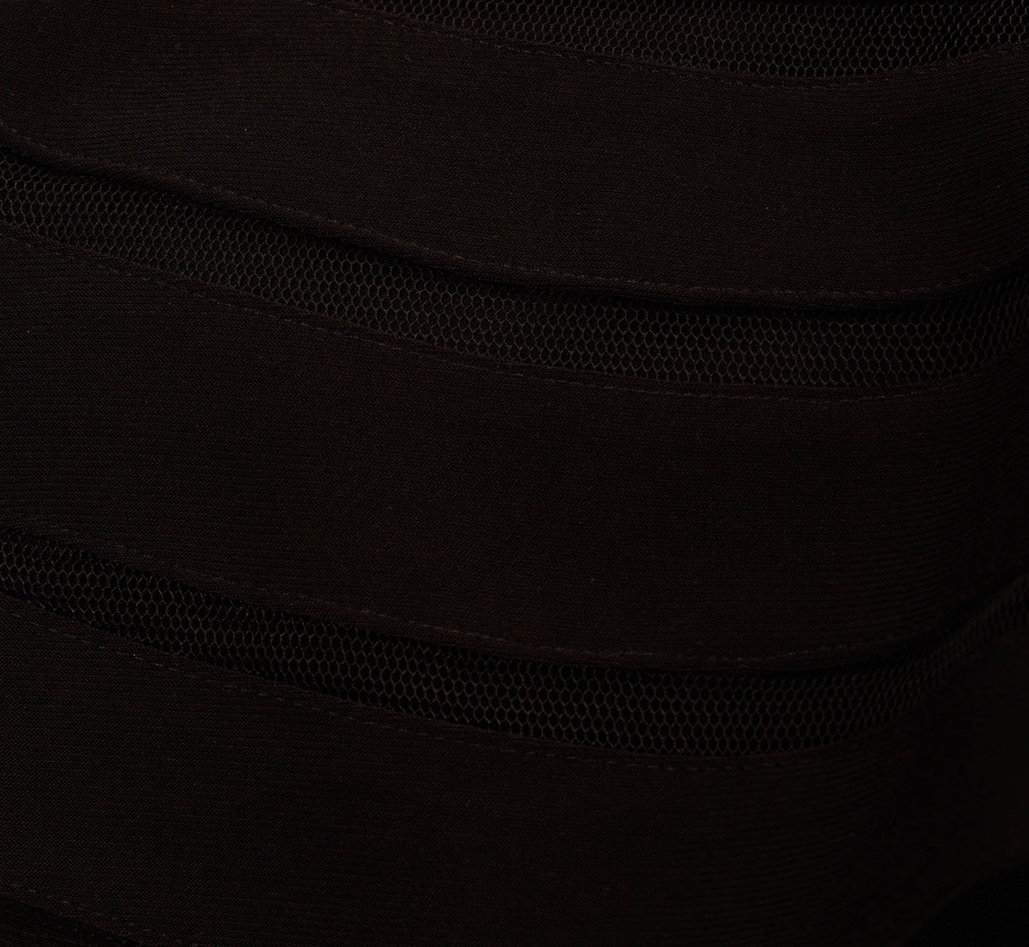 Jersey Banded Ruffled Jumpsuit With Cold Shoulder In Black