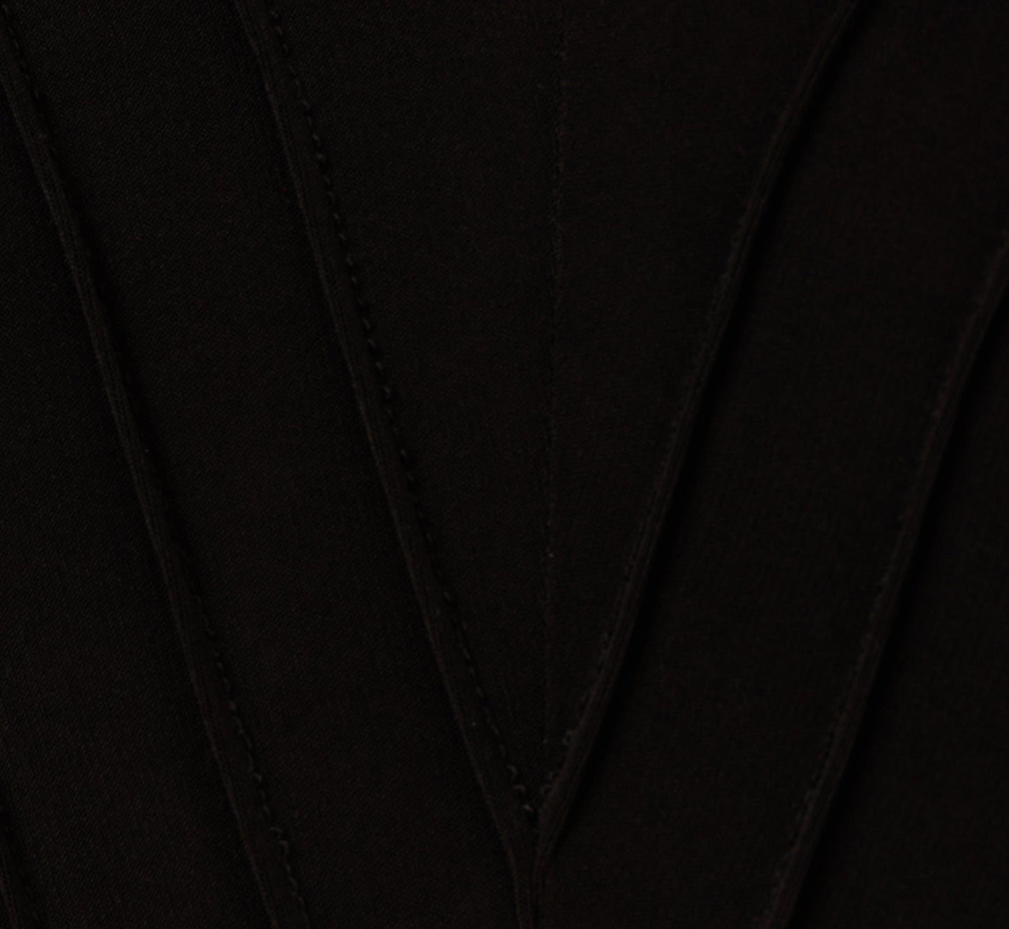 Cropped Jumpsuit With Pintuck Bodice In Black