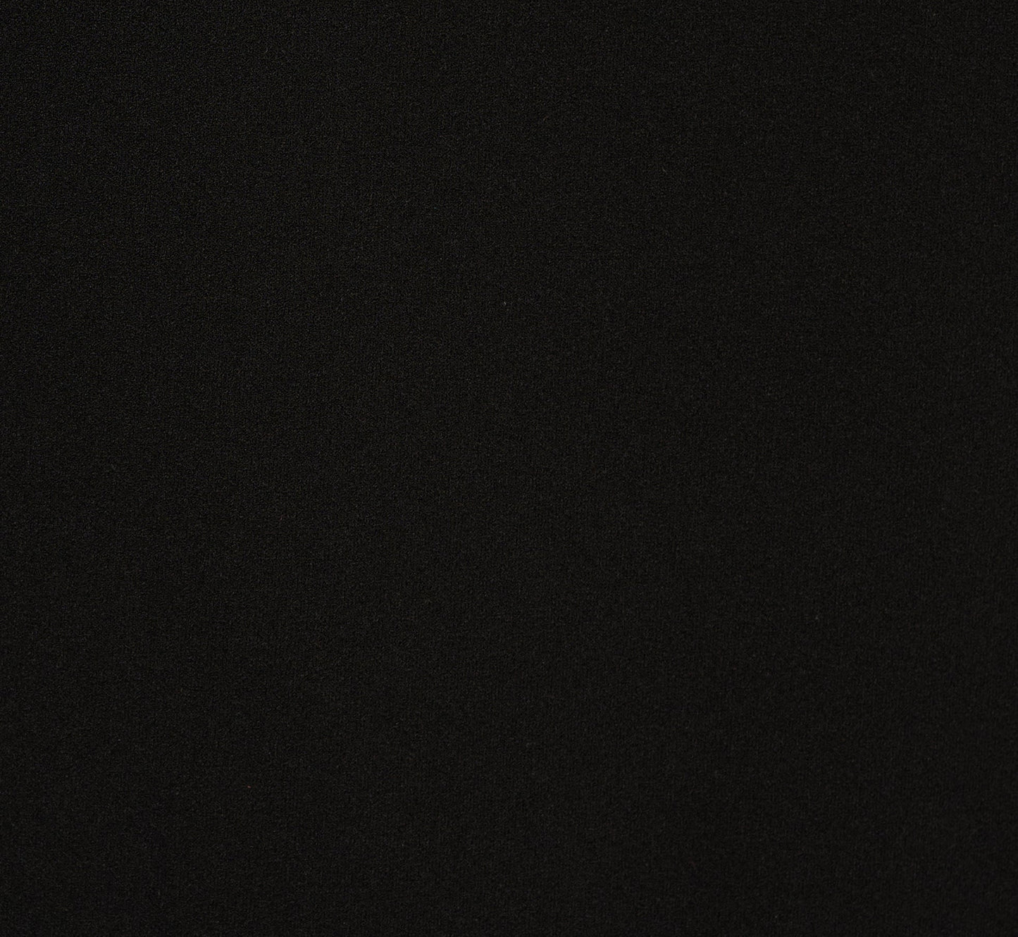 Plus Size Three Quarter Sleeve Shift Dress With Floral Embellished Cuffs In Black