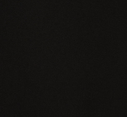 Plus Size Three Quarter Sleeve Shift Dress With Floral Embellished Cuffs In Black