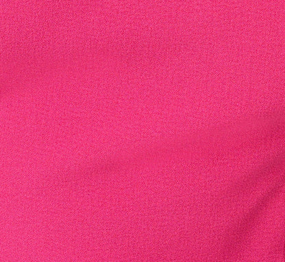 Off The Shoulder Midi Dress With Sweetheart Neckline In Brilliant Fuchsia