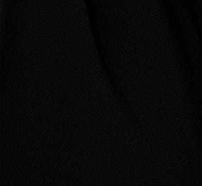 One Shoulder Midi Dress With Bow Accent In Black