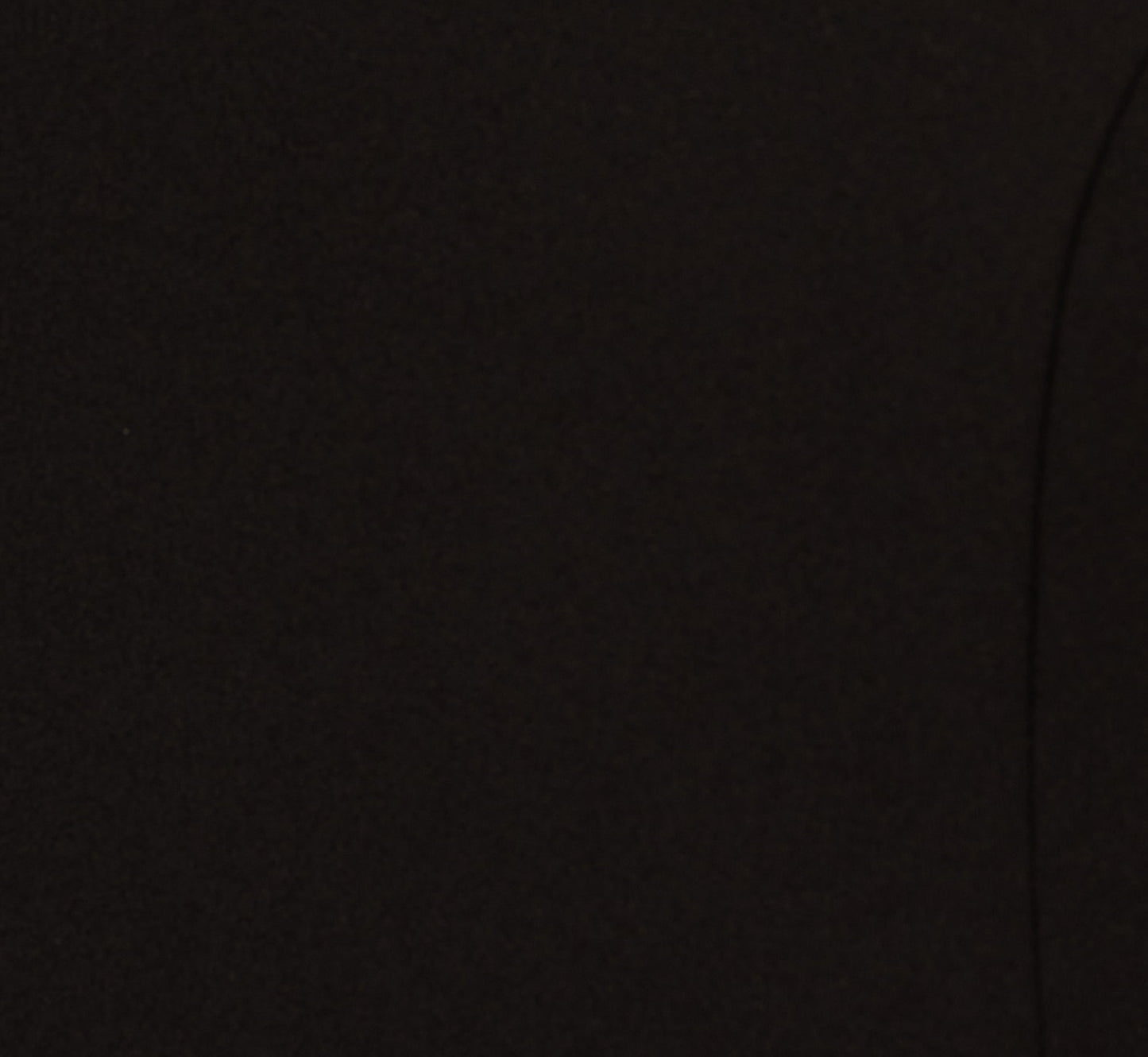 Three Quarter Sleeve Crepe Midi Dress With Rolled Neck In Black