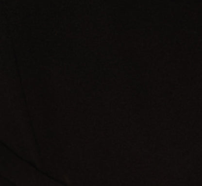 Plus Size Knit Crepe Wide Leg Jumpsuit With Bell Sleeves In Black