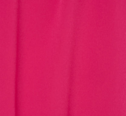 Chiffon Halter Trapeze Dress In Hot Pink
