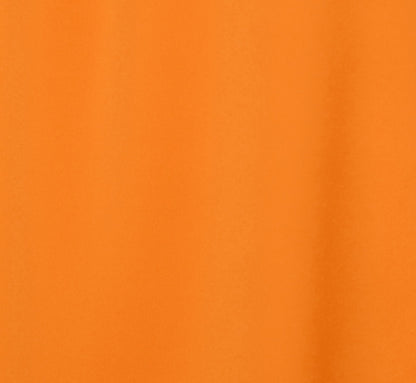 Chiffon Halter Trapeze Dress In Orange