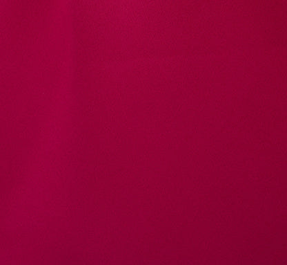 Sleeveless Satin Draped Short Dress In Magenta