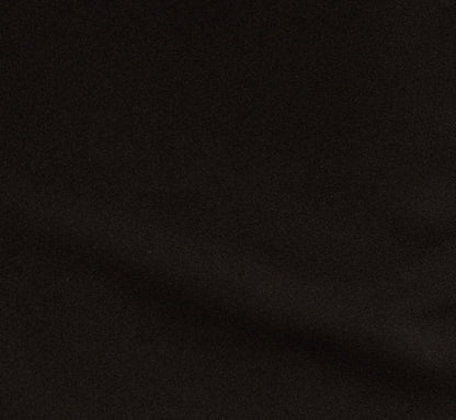 Three Quarter Bell Sleeve Pearly Trim Sheath Dress In Black Ivory