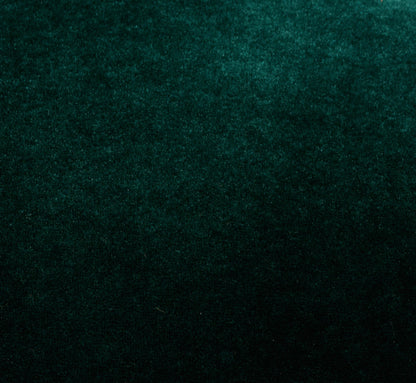 Cap Sleeve Pearly Velvet Midi Dress In Emerald