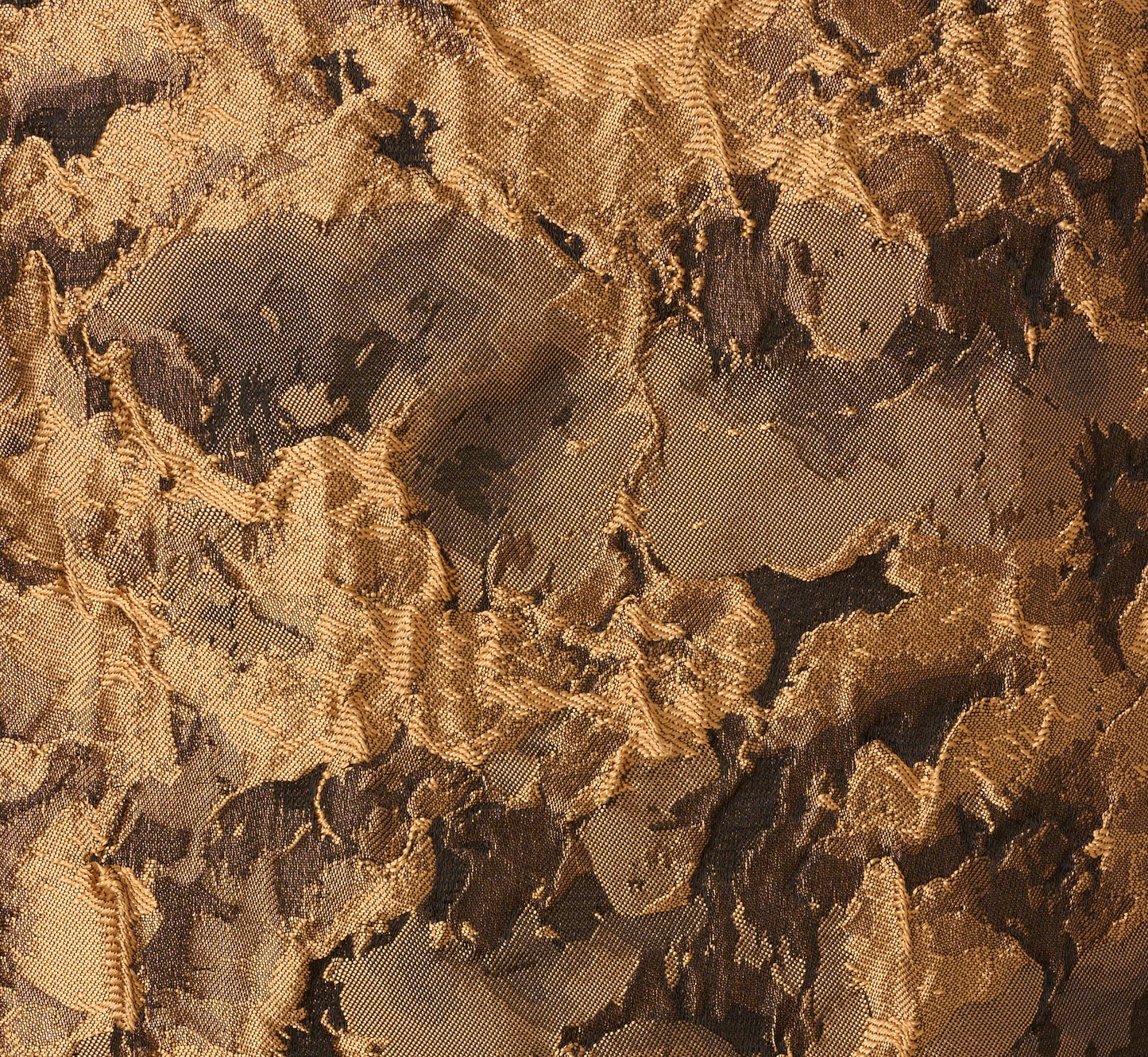 Sleeveless Jacquard Roll Collar Shift Dress In Gold Black