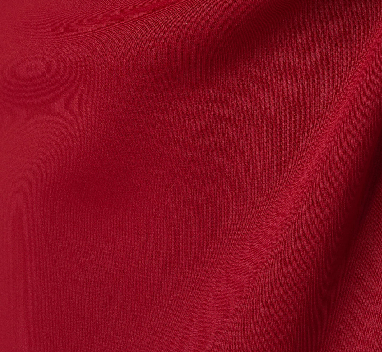 Sleeveless Flounce High Low Midi Dress In Crimson