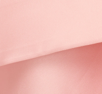 High Low Mikado Gown With Asymmetrical Detail In Pink Peach