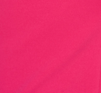 Stretch Crepe One Shoulder Mermaid Gown With Bow Accent In Hot Pink