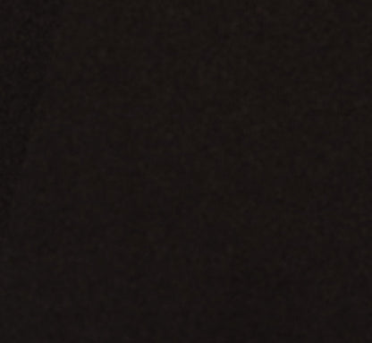 Knit Crepe Combo Mesh Gown In Black