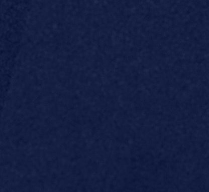 Knit Crepe Combo Mesh Gown In Navy Sateen