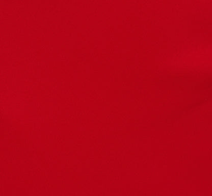 Off Shoulder Bell Sleeve Rosette Gown In Super Red