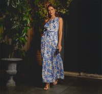 Champagne/Blue Multi