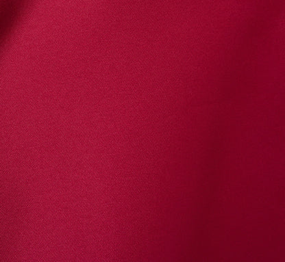 Sleeveless 3D Flower Mikado Midi Dress In Red Plum