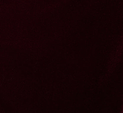 One Shoulder Velvet Bow Gown In Bordeaux