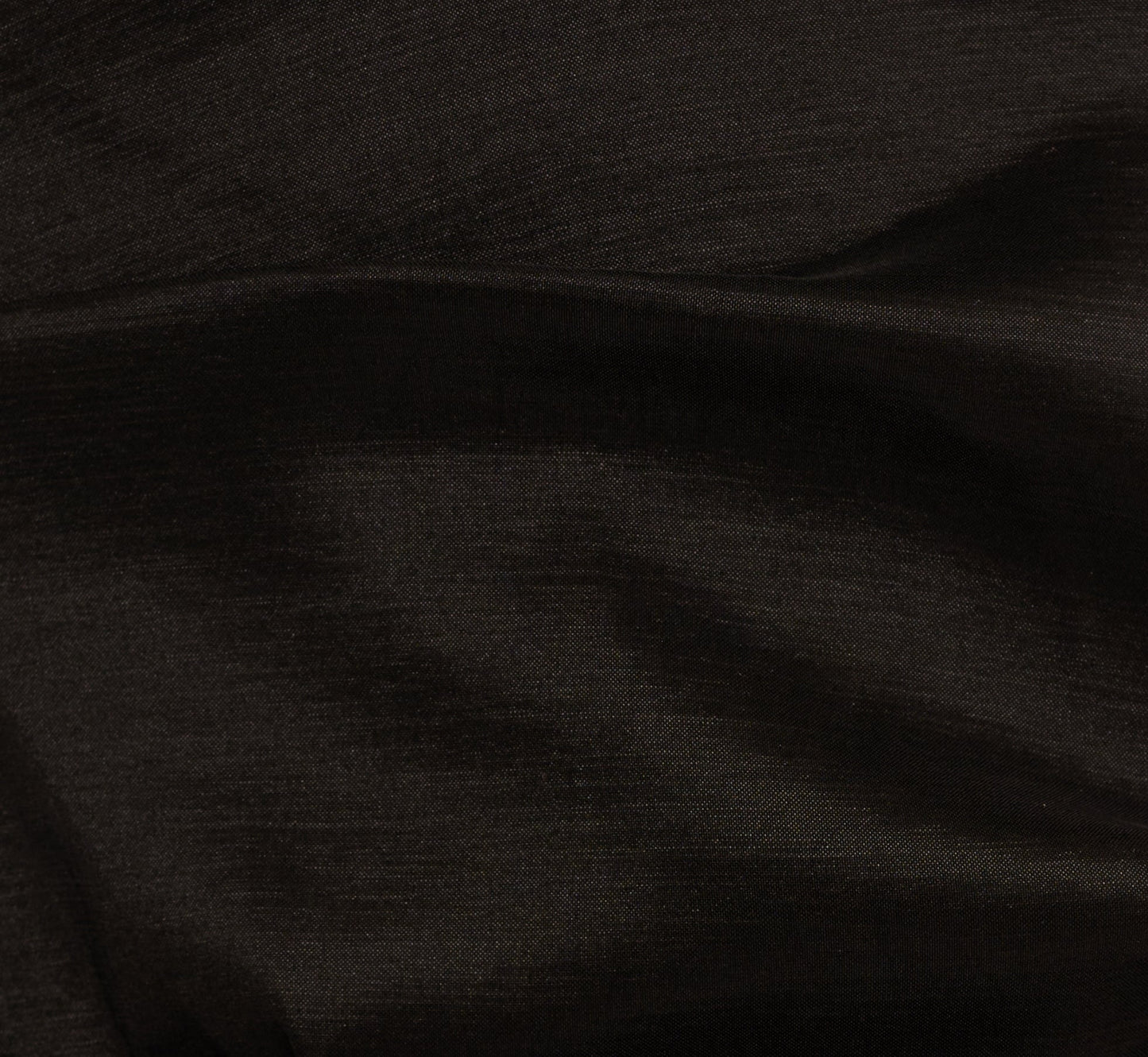 Long Sleeve Taffeta Tuxedo Gown In Black