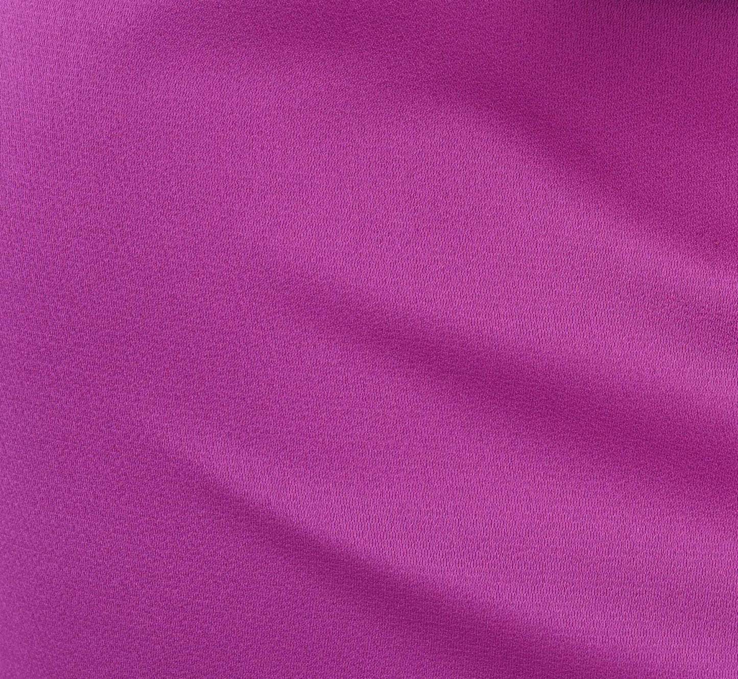 Sleeveless Satin Crepe Column Gown With Bow Waist In Wild Orchid