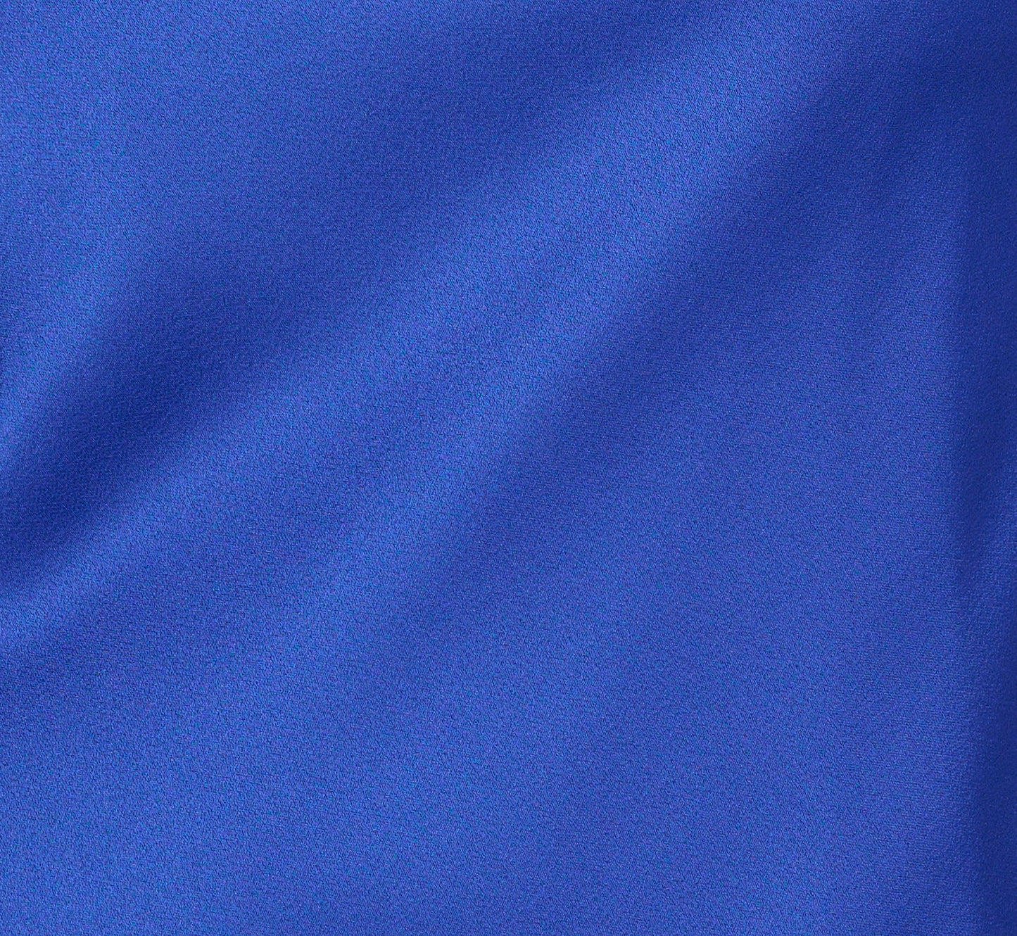 Satin Floral Beaded Halter Mermaid Gown In Deep Sapphire